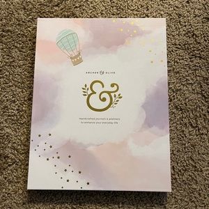 A&O Turquoise Sailboat Dot Grid Notebook